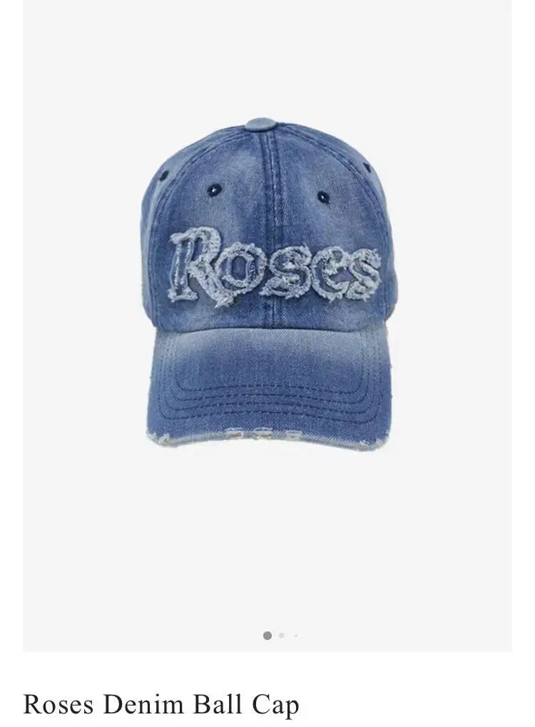 2000 아카이브스 roses denim ball cap