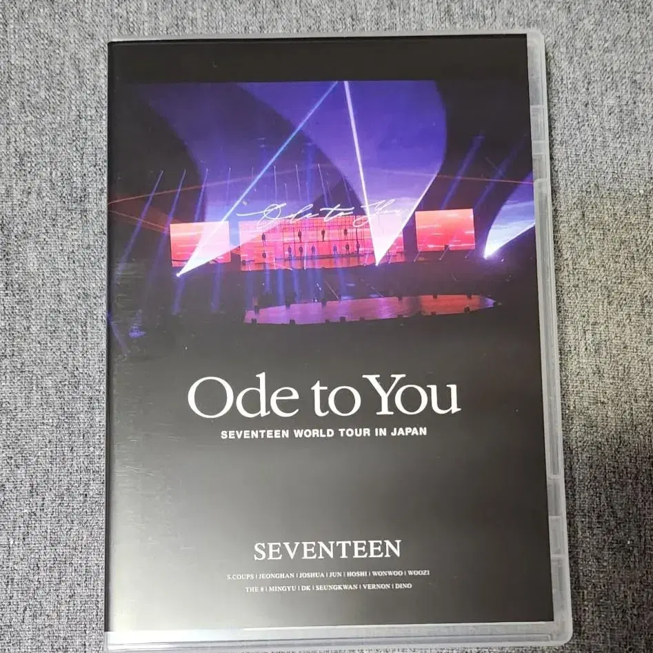 세븐틴 오드투유 재팬 DVD 개봉 ode yto you 일본 콘서트