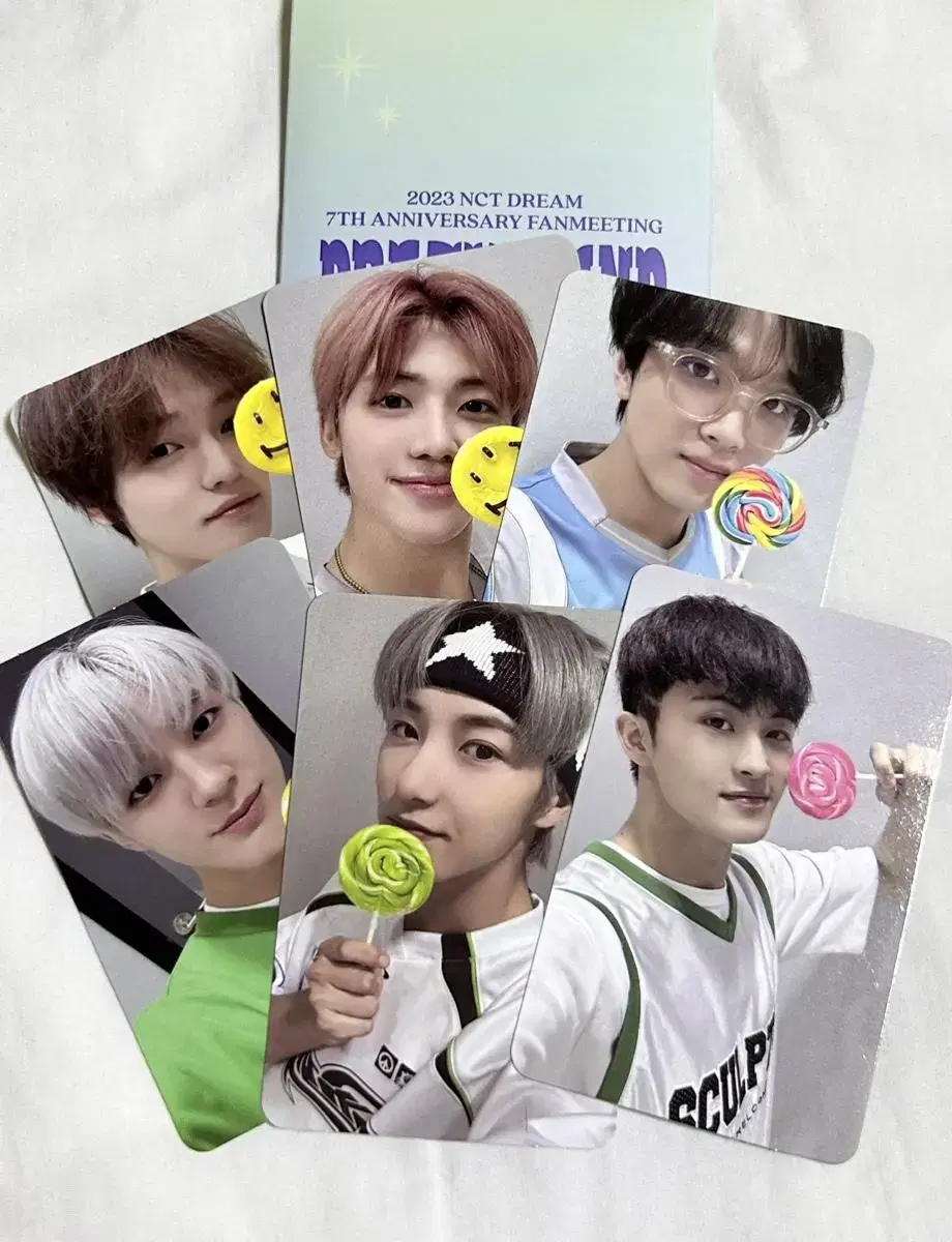 NCT Dream fanmeeting Entry photocard WTS