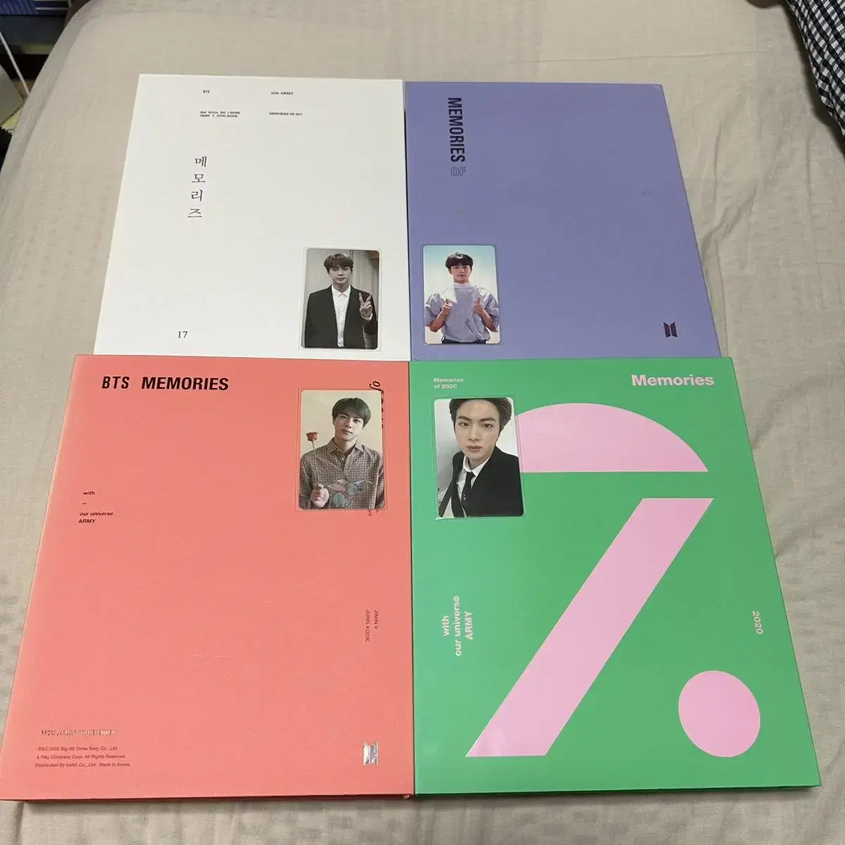 Bangtan BTS 17 18 19 20 Memories dvd Diddy DVD photocard WTS