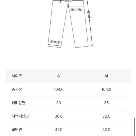 그루밍 시그니처데님 M