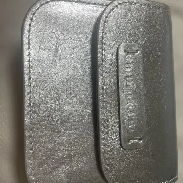 옴니포턴트 핀월렛백 실버 pin wallet bag silver