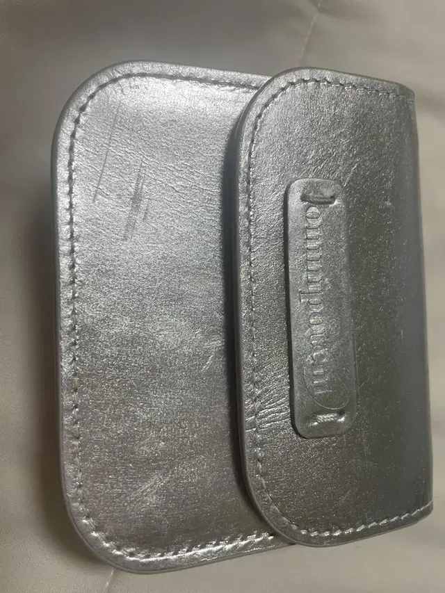 옴니포턴트 핀월렛백 실버 pin wallet bag silver