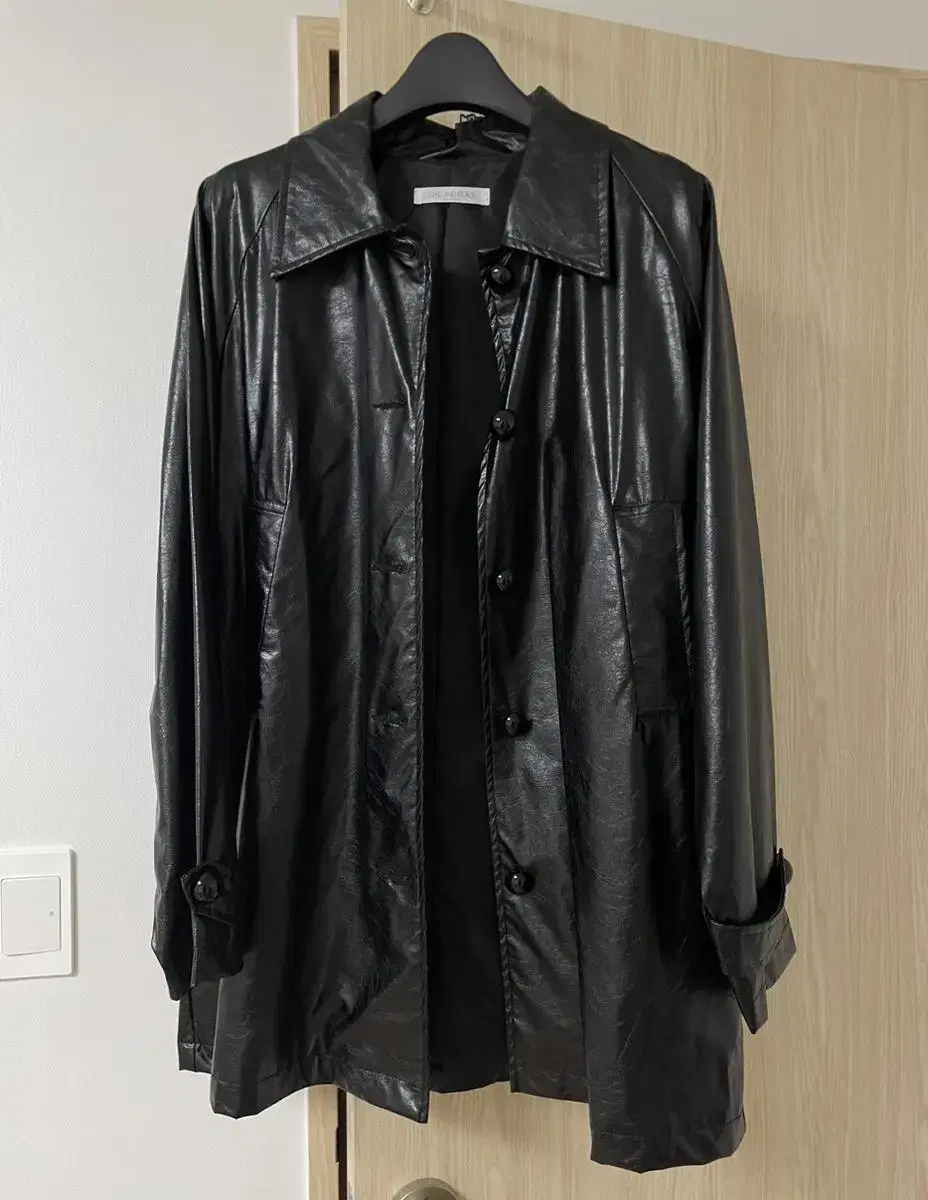 새상품)르노우 가죽 자켓 leather half coat