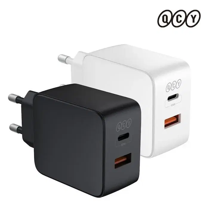 QCY GaN PD 65W 정발 미니 고속충전기 C타입 USB