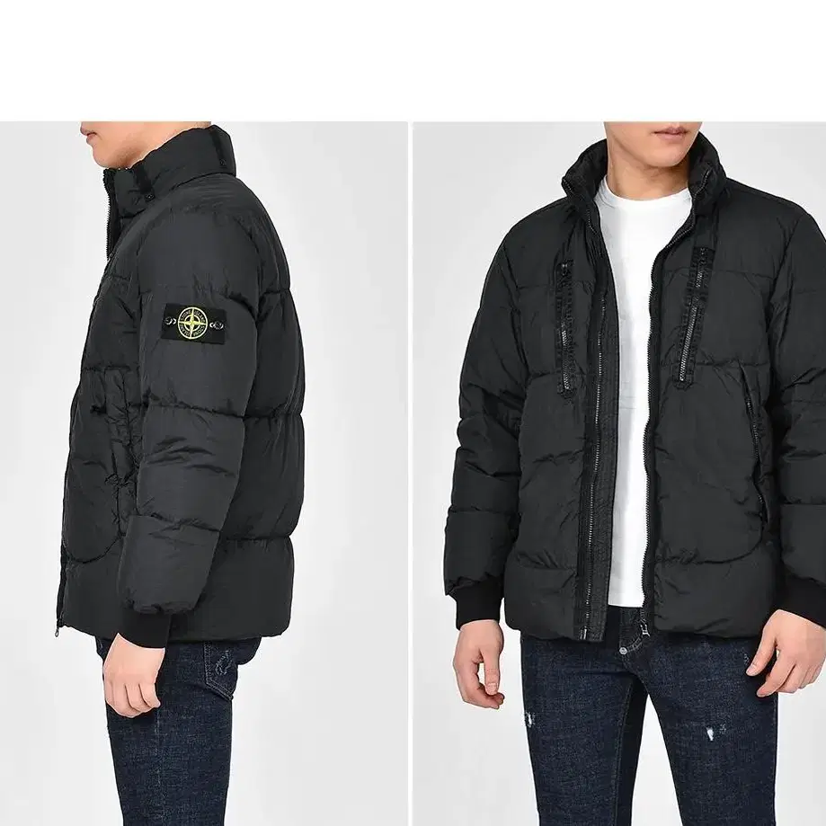 [S] Stone Island 스톤아일랜드 크링클랩스 논후드 21FW