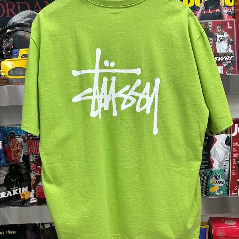 스투시 stussy basic logo tee