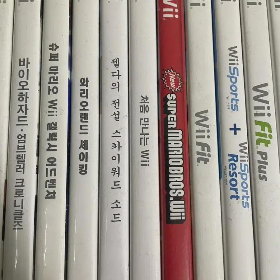 닌텐도 wii 본체 및 CD