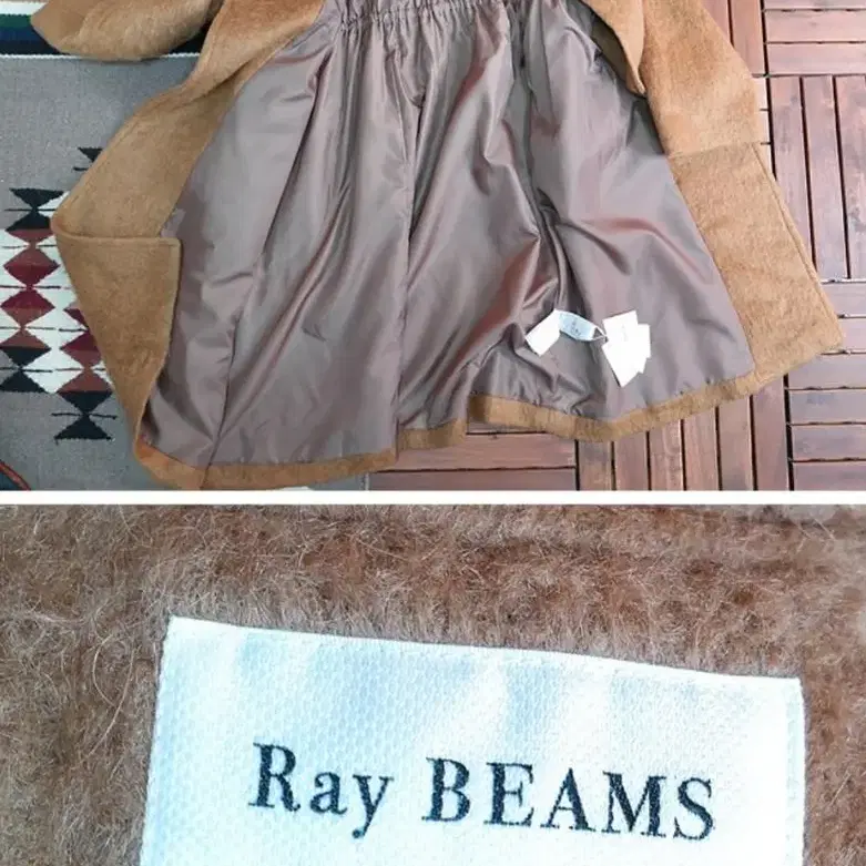 일본판 레이 빔스 RAY BEAMS 후드 코트 새제품