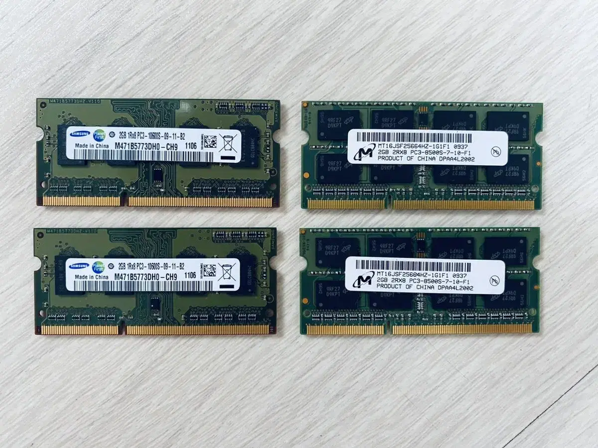 DDR3 램 PC3-8500s, PC3 10600s