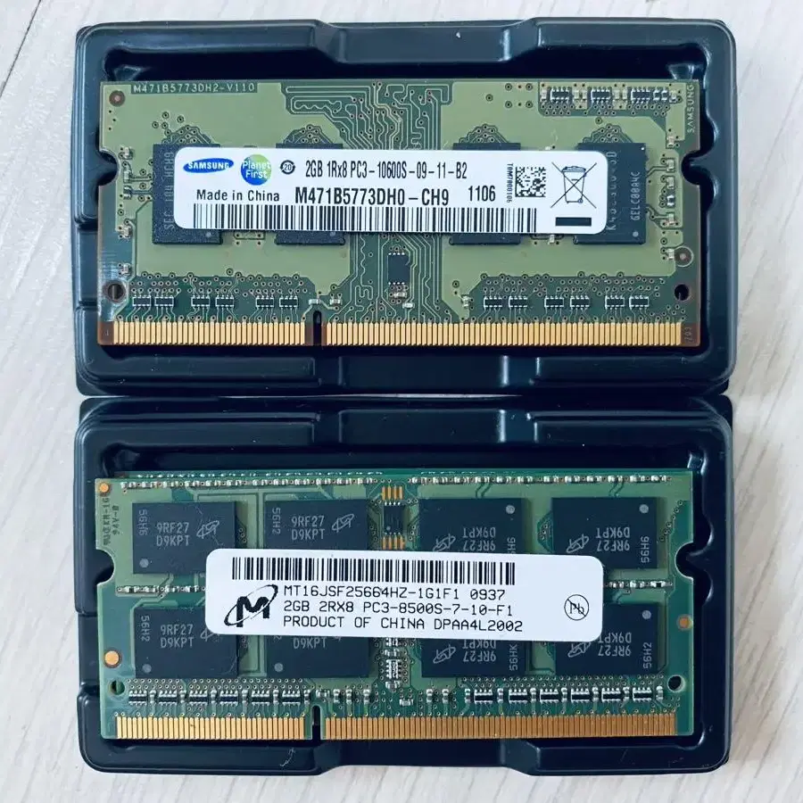 DDR3 램 PC3-8500s, PC3 10600s