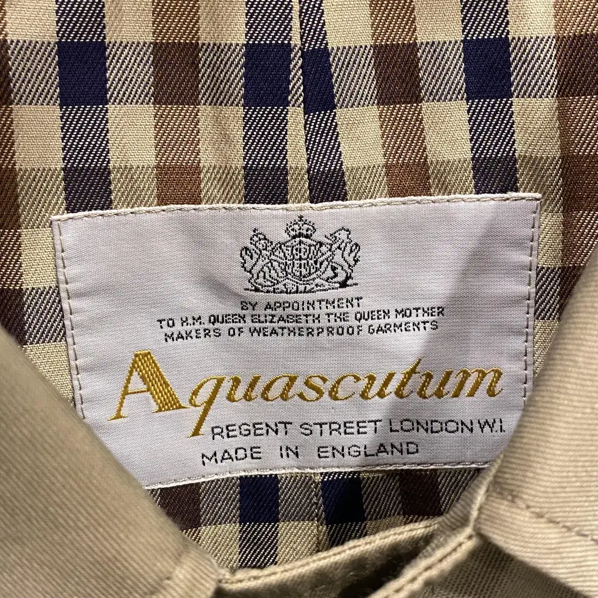 70-80s Aquascutum 아쿠아스큐텀 트렌치 맥코트