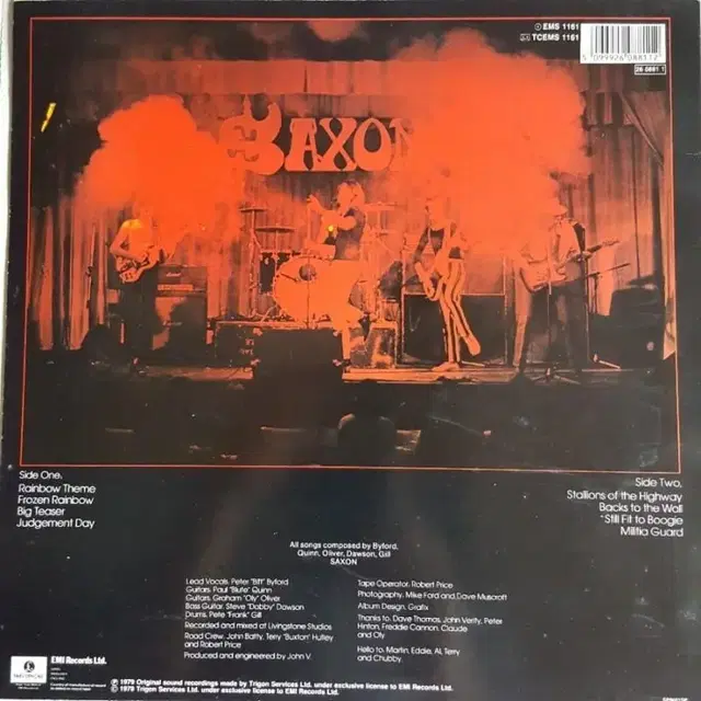 SAXON - SAXON LP(영국반)