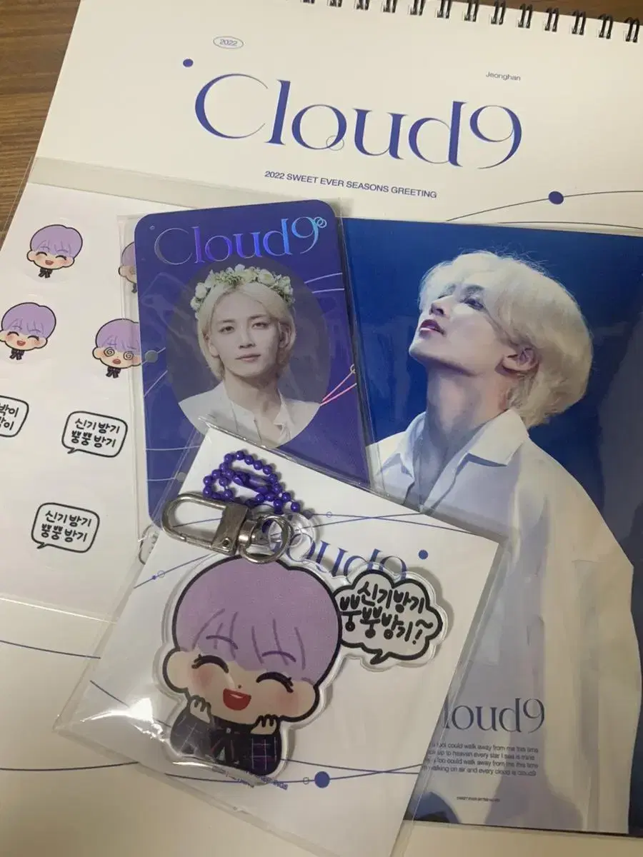 Jeonghan season's greetings wts