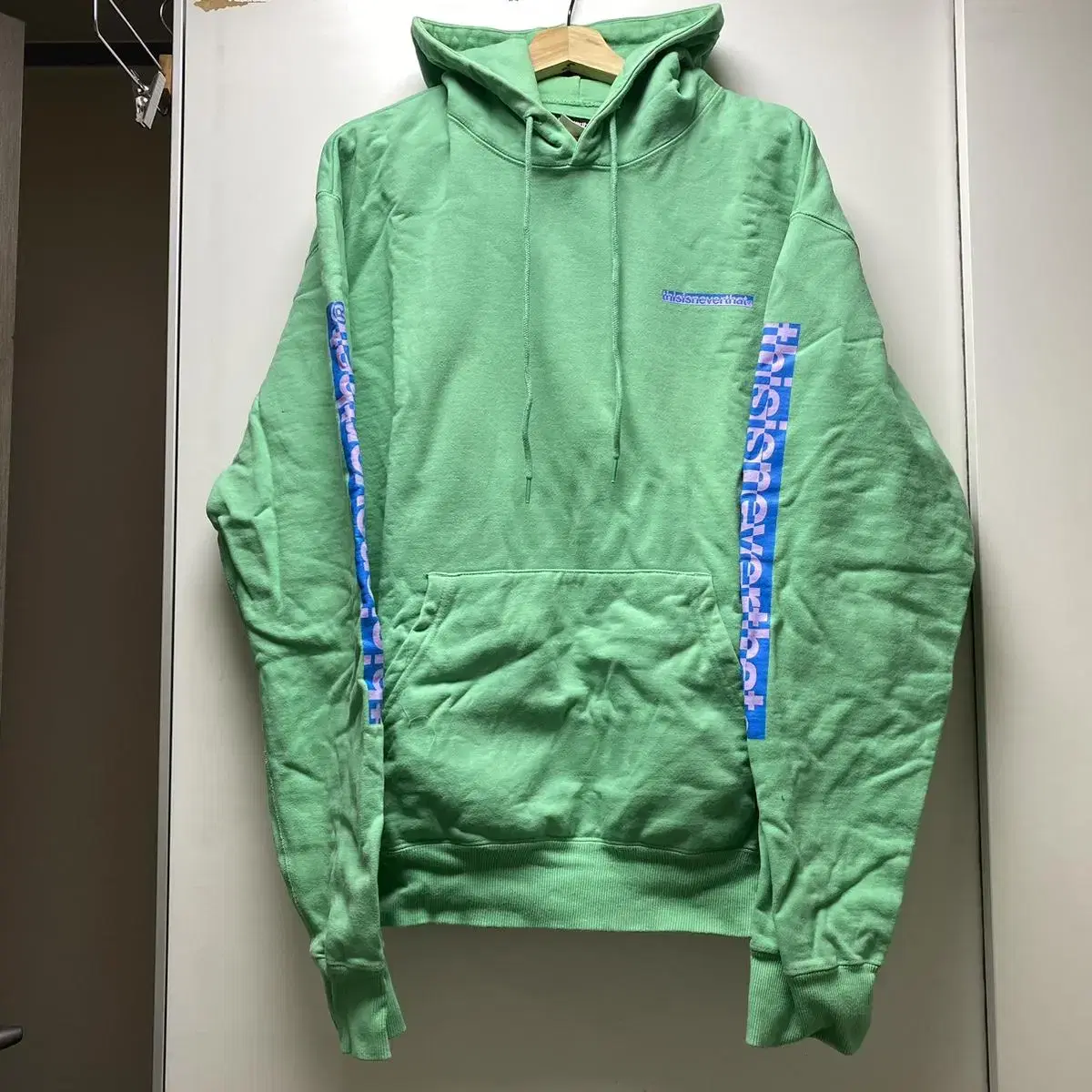 (XL) This Is Never Never That Green Hoodie