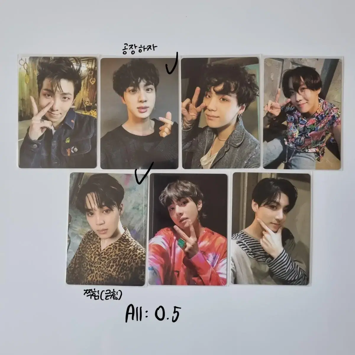 BTS Sammibam Mini photocard bulk WTS