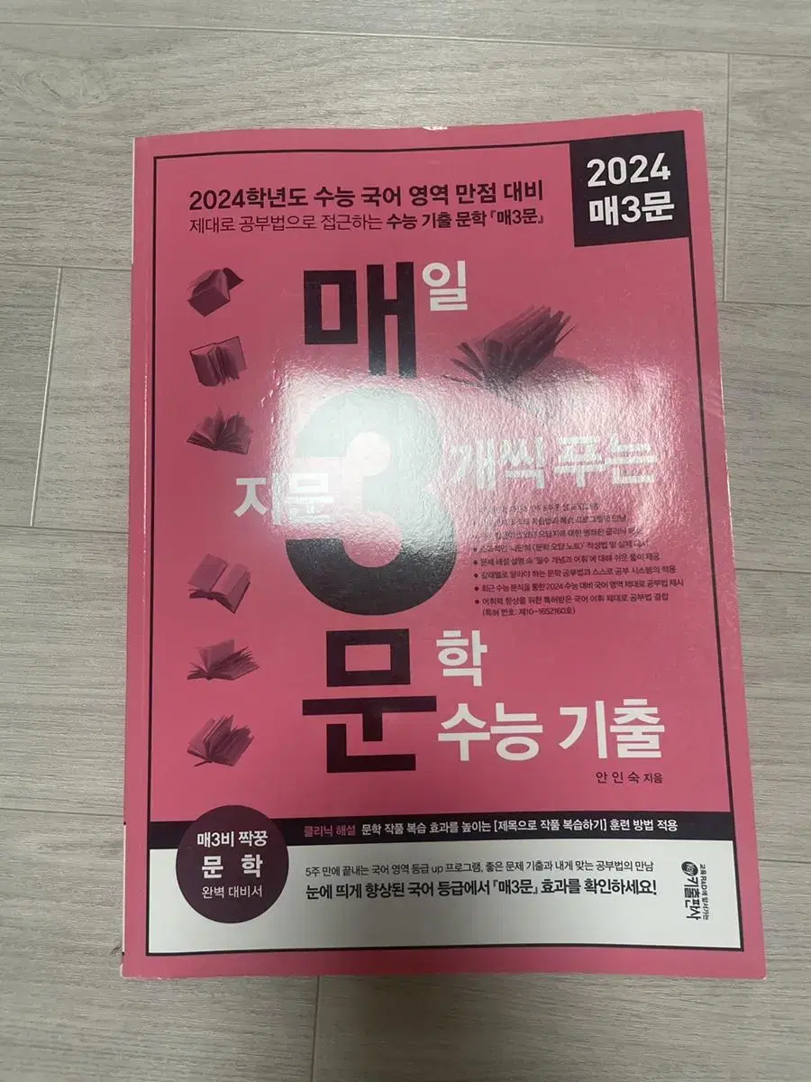 2024 매3문(매일 지문 3개씩 푸는 문학)