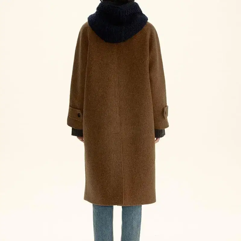 (새상품) 시엔느 Lucci Impero Double Coat Camel