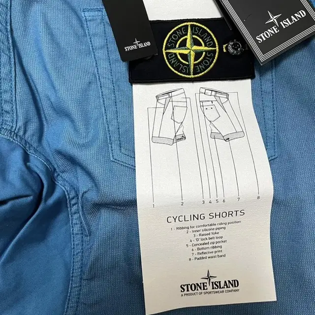 스톤아일랜드(STONE ISLAND) 반바지-새상품