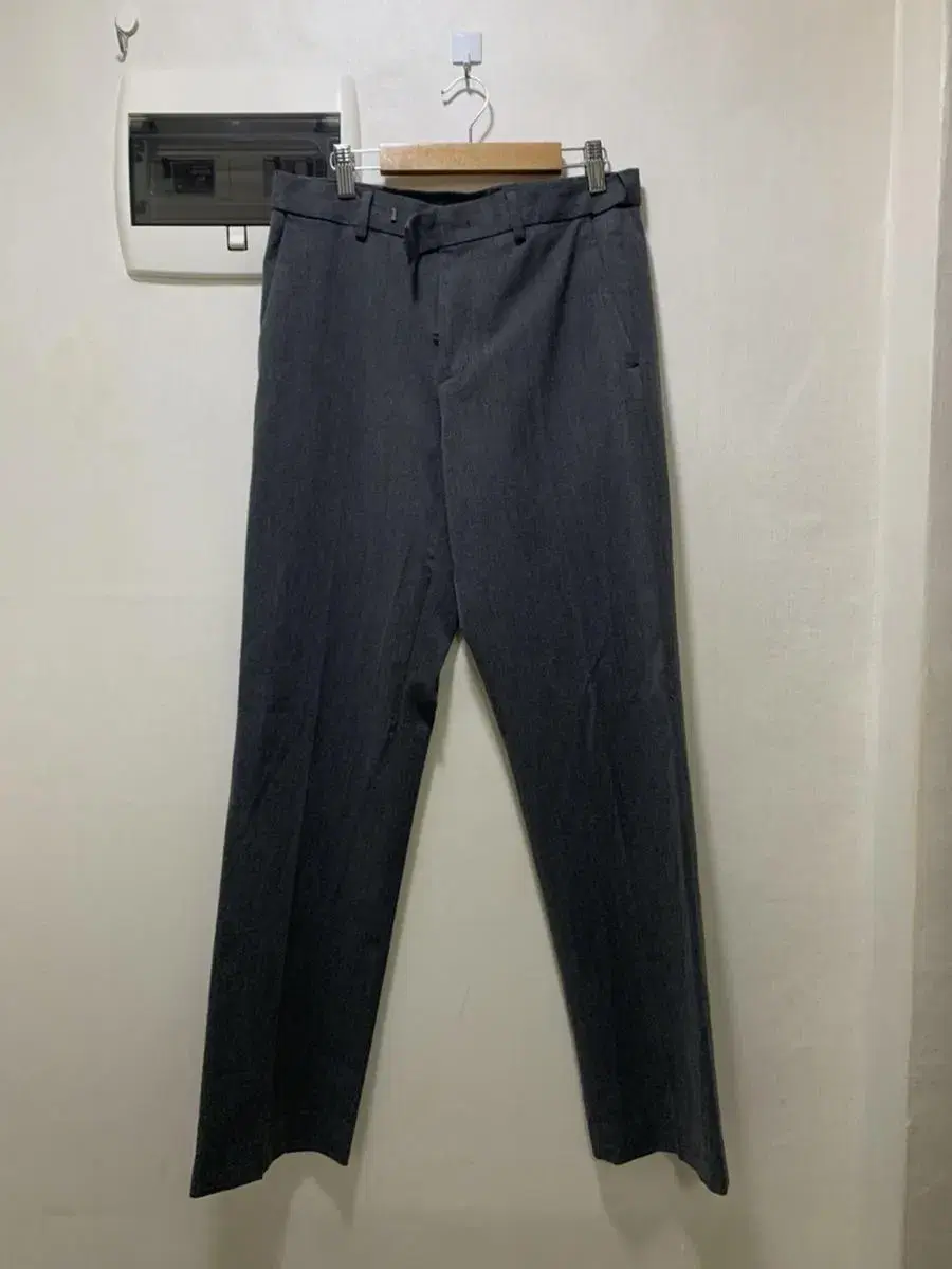 Mens Standard Slacks Semi Wide Grey Size 29 Sell(Price Reduction)