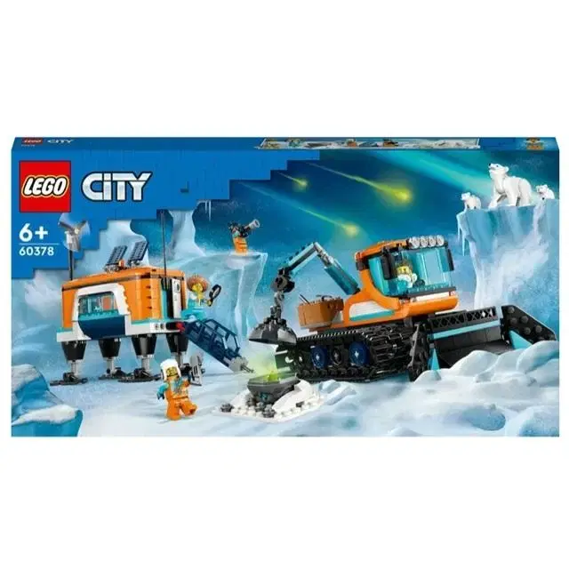 레고 시티 북극 탐사 트럭과 이동식 연구실 60378 Lego City