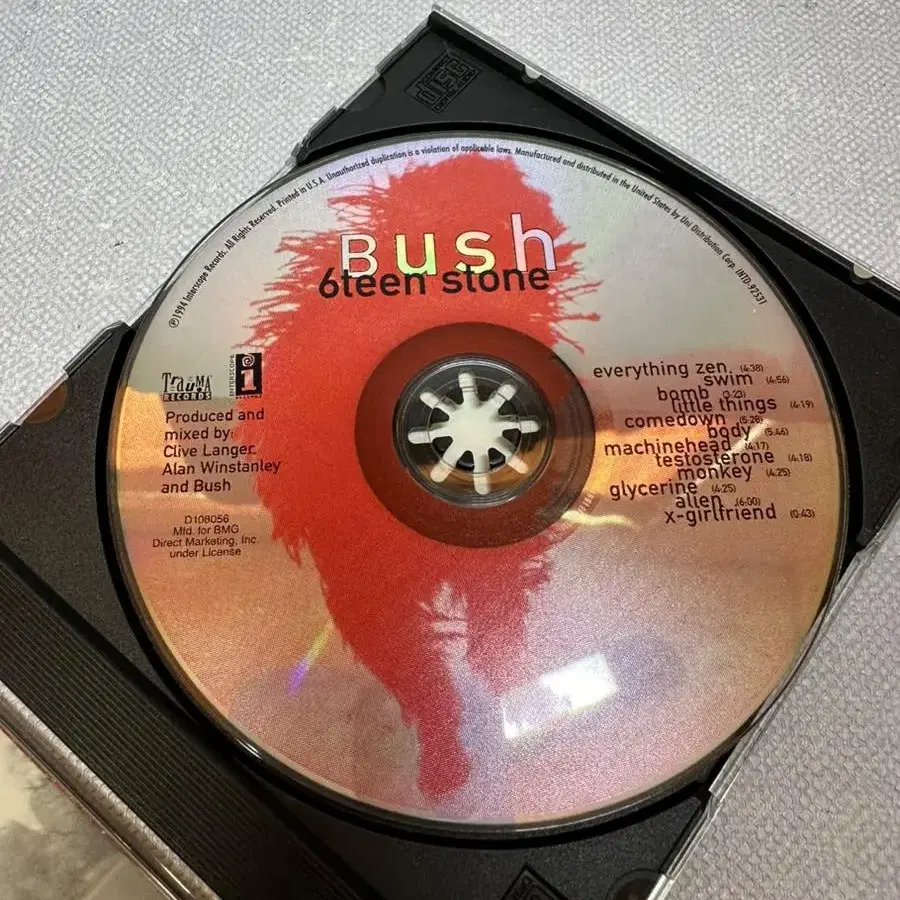 CD Sixteen Stone / 부시 BUSH