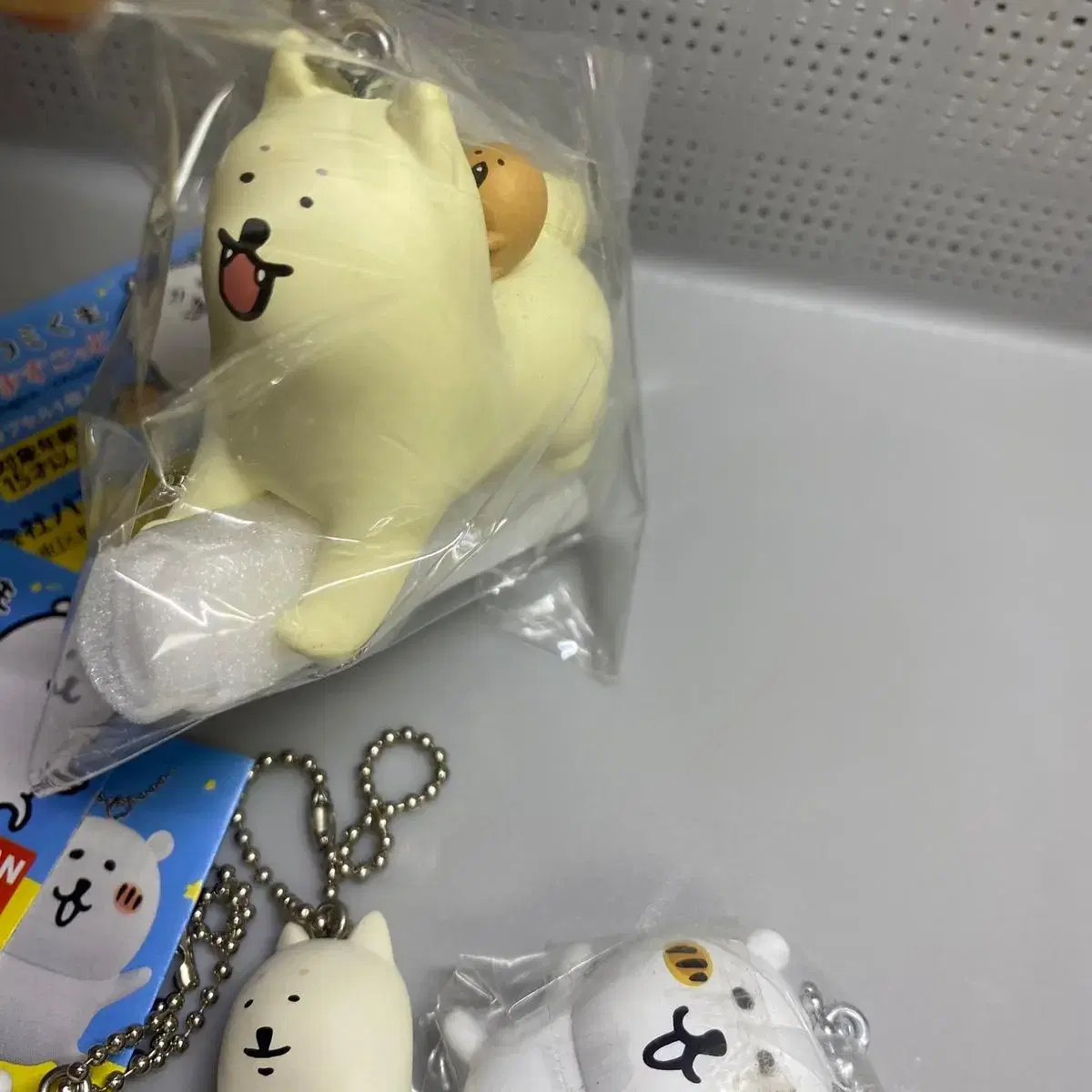 농담곰 고로케 가챠 키링 세트