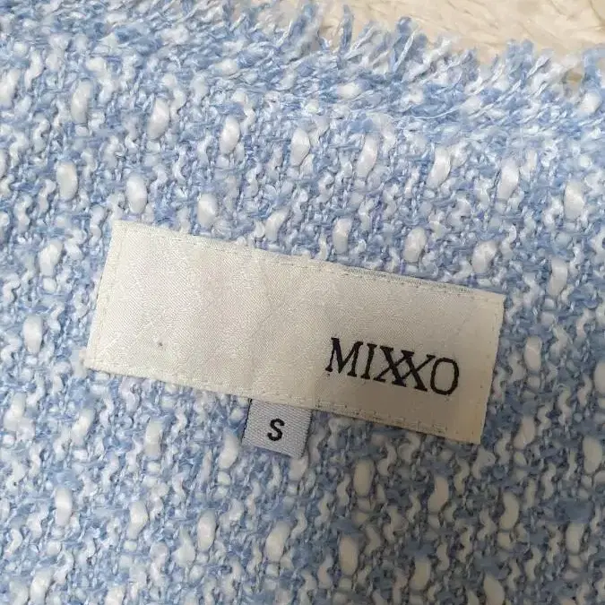 [여성55] 정품 미쏘 MIXXO 고급스런 트위드자켓 새것수준 무료배송