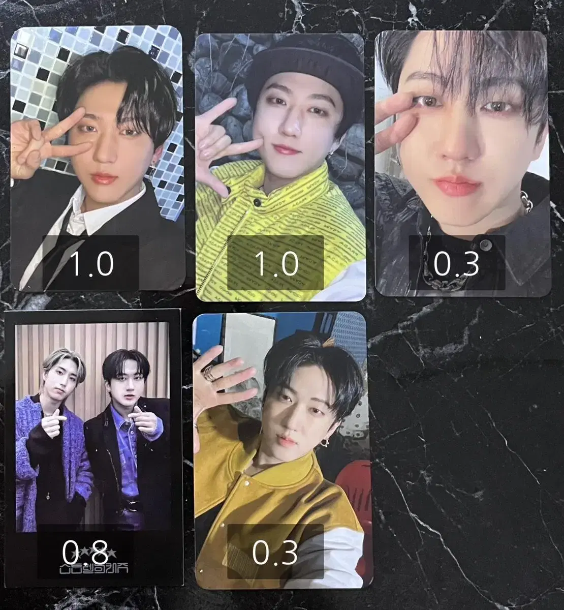 Skz skz straykids changbin Special 5star photocard wts