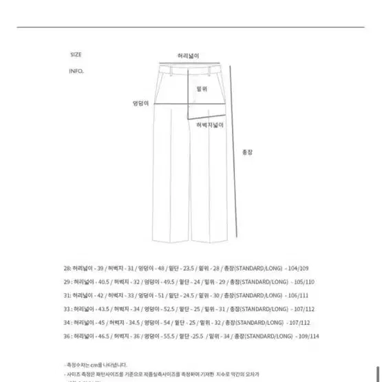 앤더슨벨 지퍼 와이드 레그 리지드 진 31사이즈