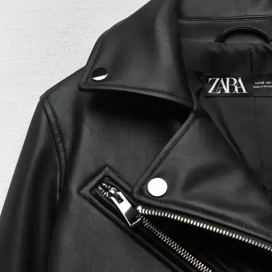 ZARA 블랙 라이더 자켓 xs