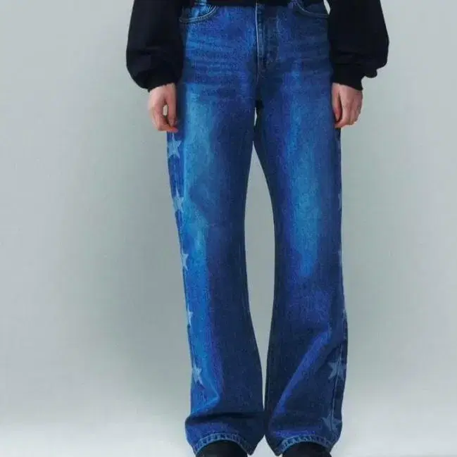 이어스트 W-Star Bleached Jeans [Blue]