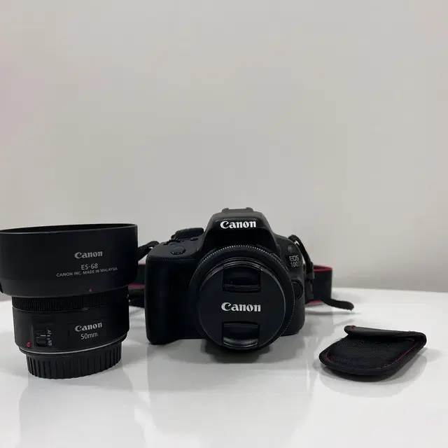 캐논 EOS100D + 단렌즈2개 + 정품리모컨 + 삼각대