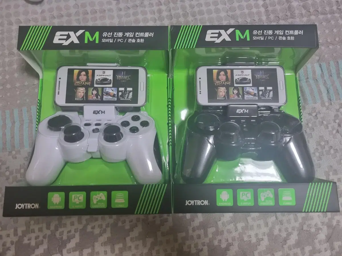 EX M 엠 PC 게임패드 안드로이드폰 유선 모바일 컨트롤러 2만