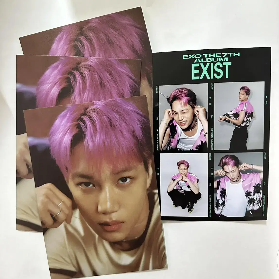 Exo  엑소 exist 앨범 구성품, 수호, 시우민,세훈, 카이, 찬열