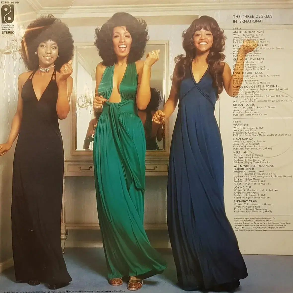 수입반/The Three Degrees - International LP