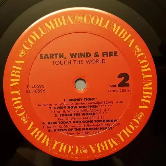 미국원반/Earth,Wind & Fire - touch the world