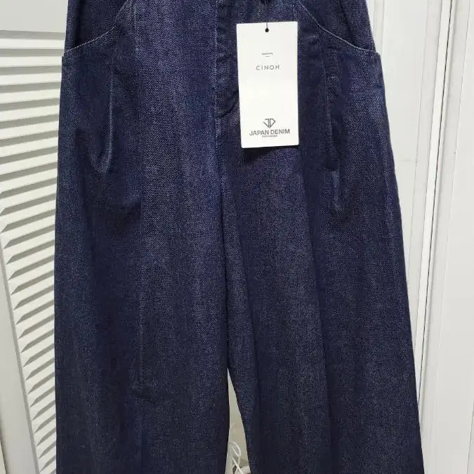 새)재팬데님 HI-WAIST SELVEDGE WIDE PANTS