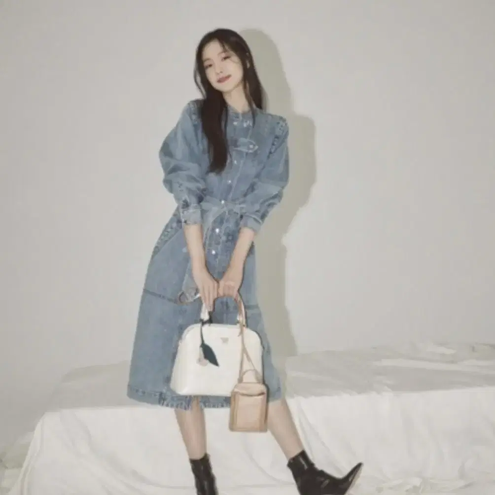 h&m 손나은 원피스 화이트 s