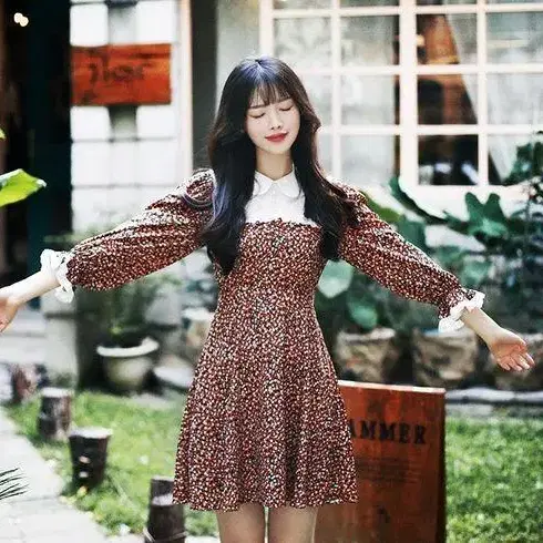 밀크코코아 아멜리아 엘리스드레스 Amelie dress line