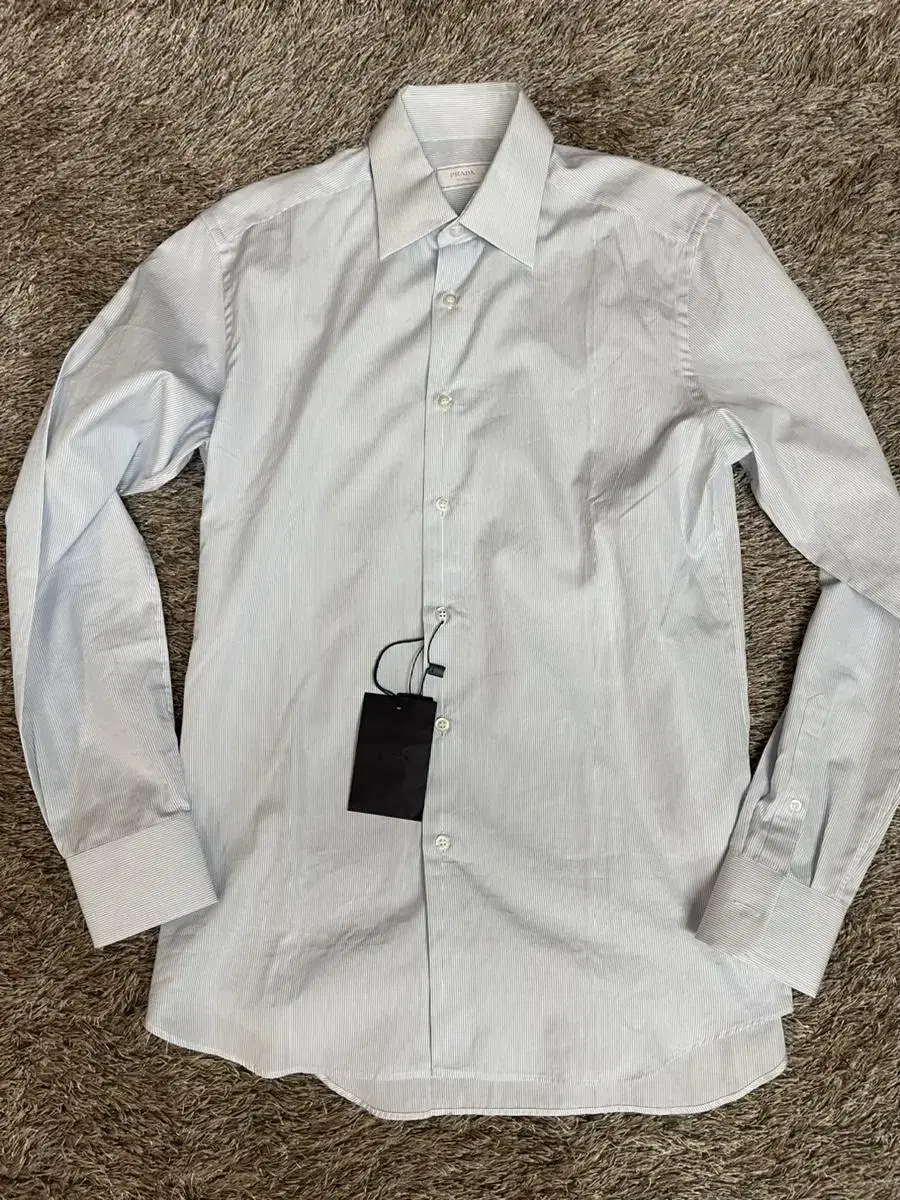 Prada Striped Dress Shirt New