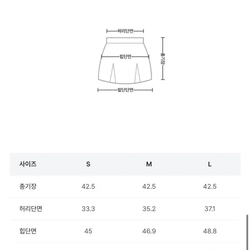 밀리언코르 청치마