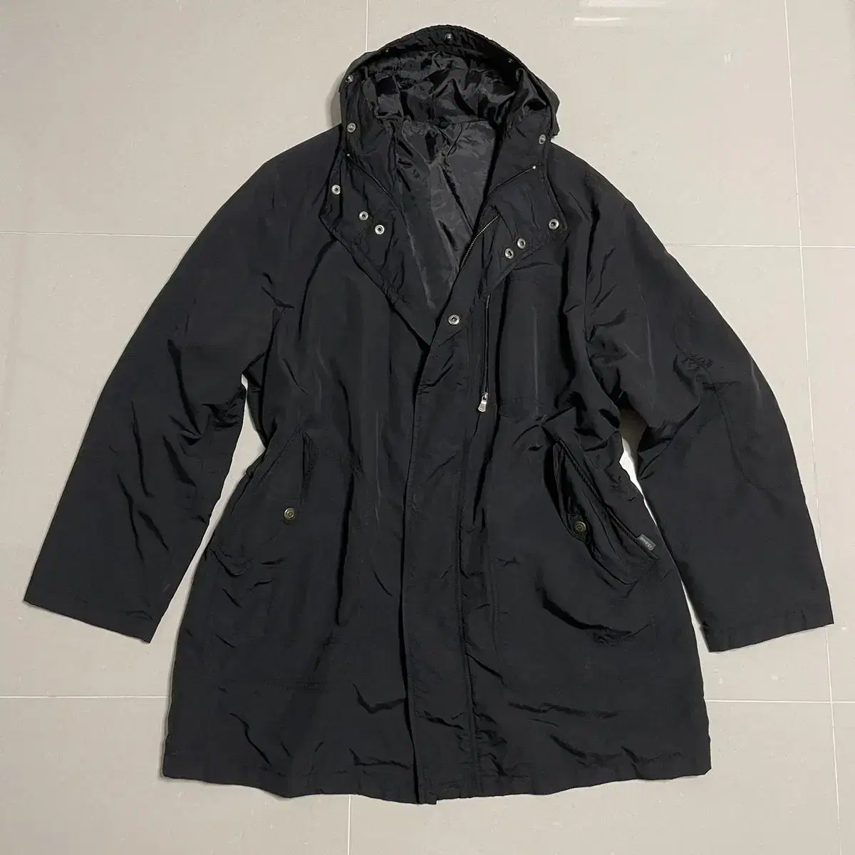 Genuine Calvin Klein CK Black Windbreaker Field Jacket