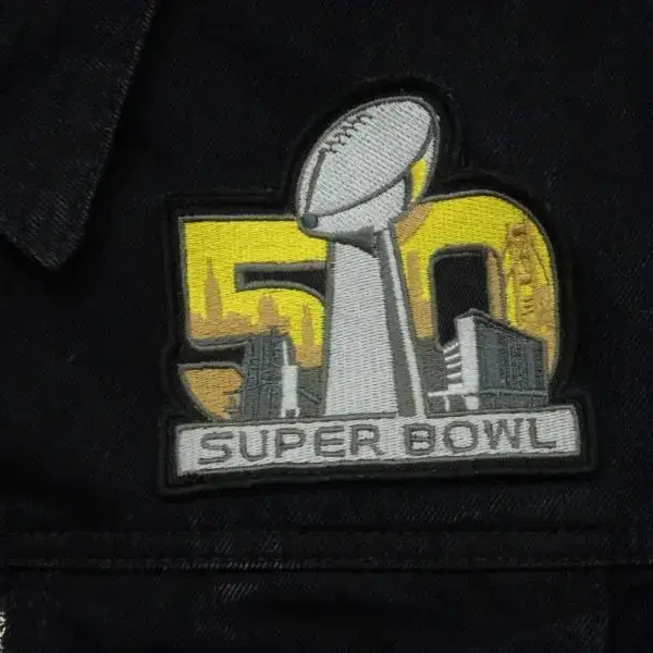 (XL) 리바이스 NFL 슈퍼볼 50주년 데님 자켓