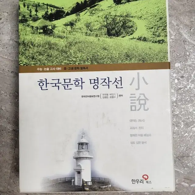 수능 논술 고사 대비 책 한국 문화 명작선  팔아요