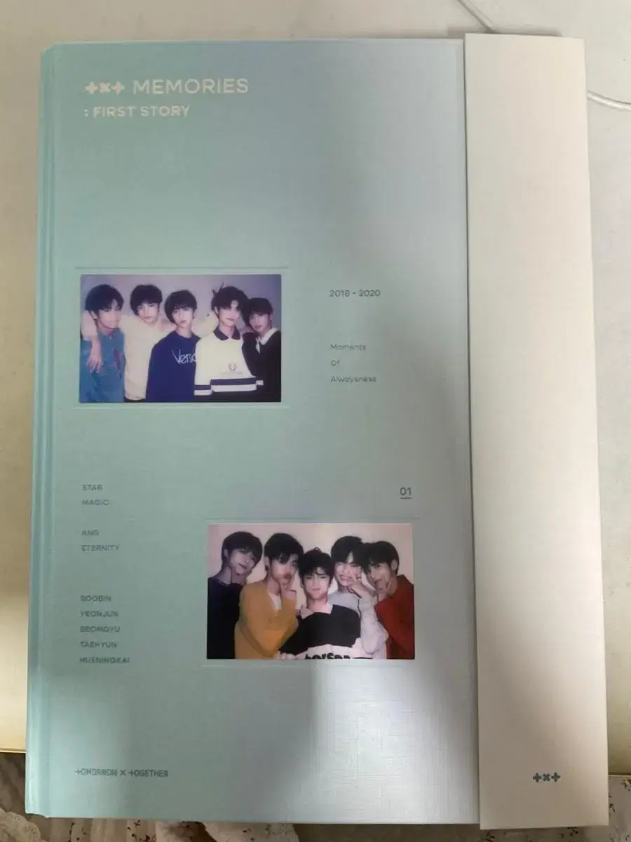 (with pre-order benefits) tomorrow x together First Memory dvd WTS