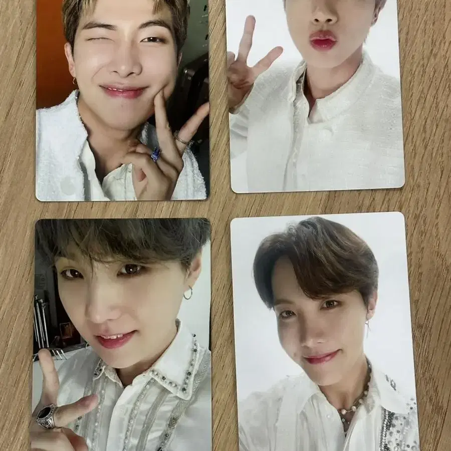 방탄 반지 포카 일괄 BTS ring photocards