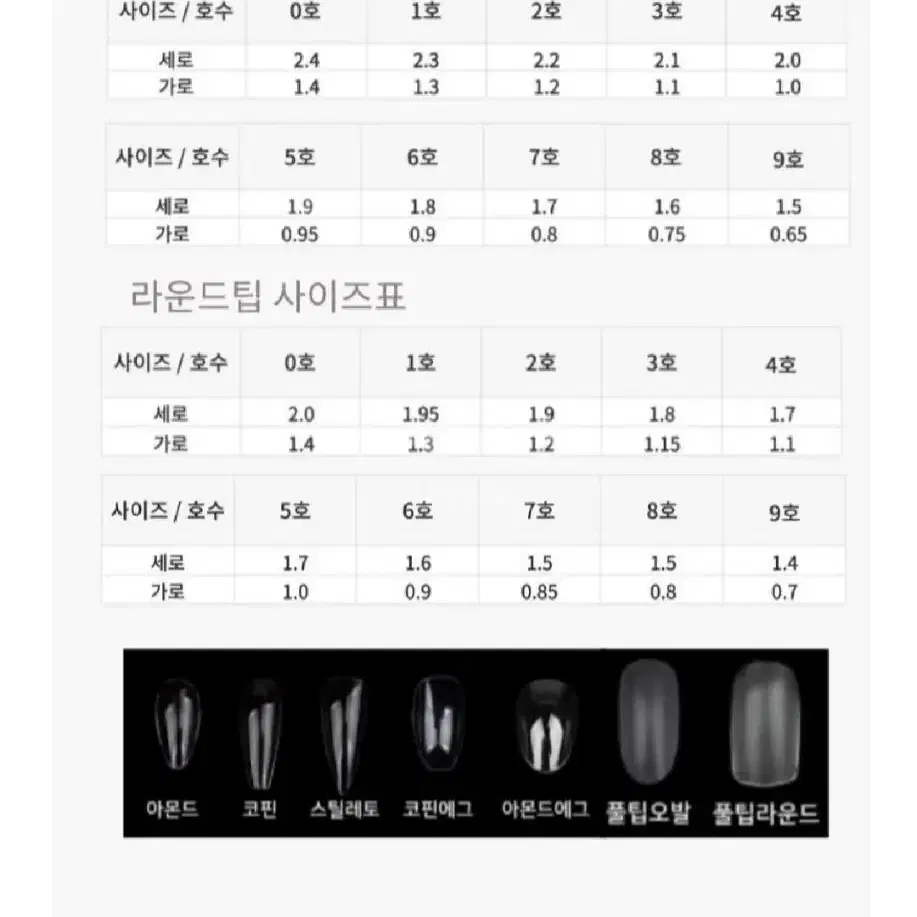 씰링컬렉션2  네일팁