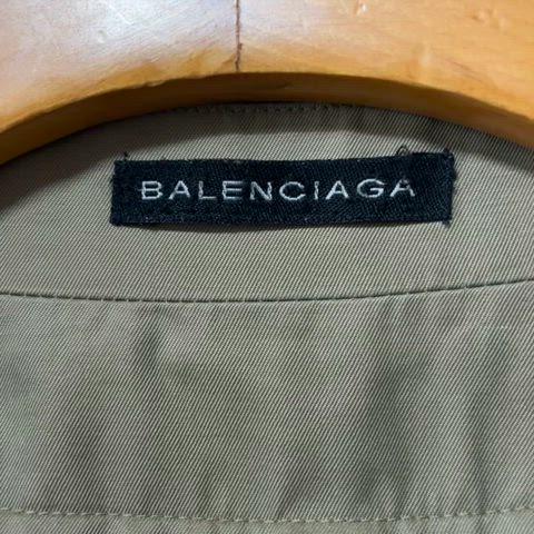 vintage balenciaga trench coat 105 size