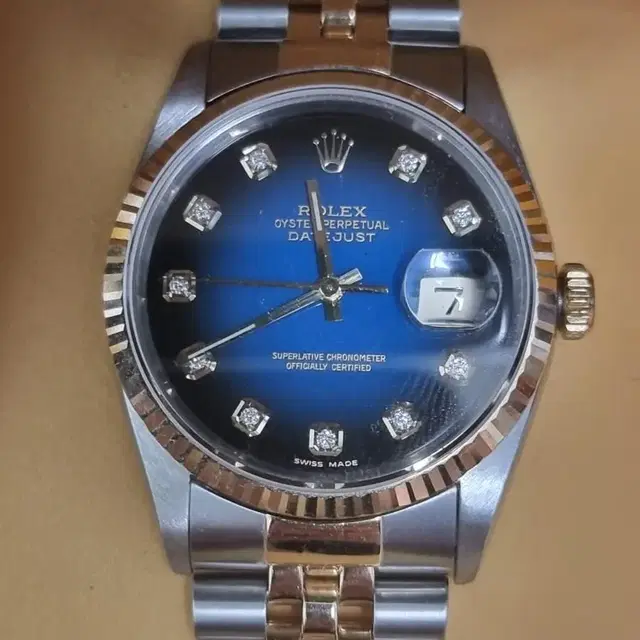 ROLEX 16233G 10p 투톤 옴브레